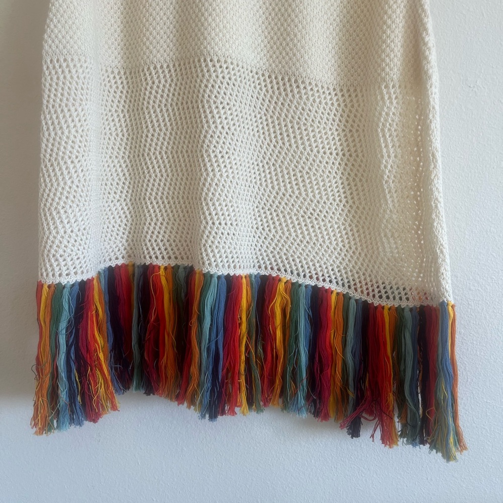 Colorful Striped Knit Skirt - Picture 6 of 8